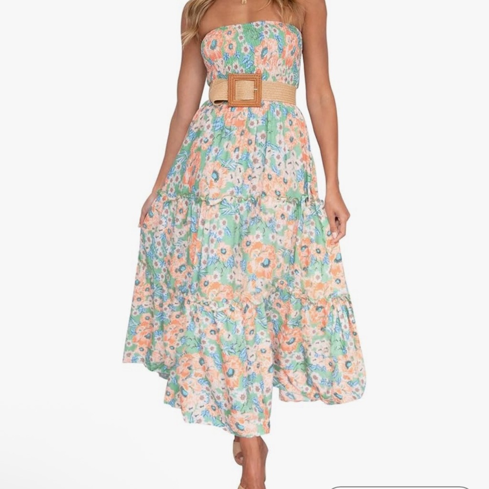 Zesica Amazon midi dress